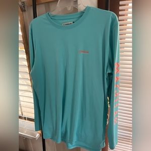 Magellan Moisture Wicking Boyfriend Fit Fish Gear Shirt